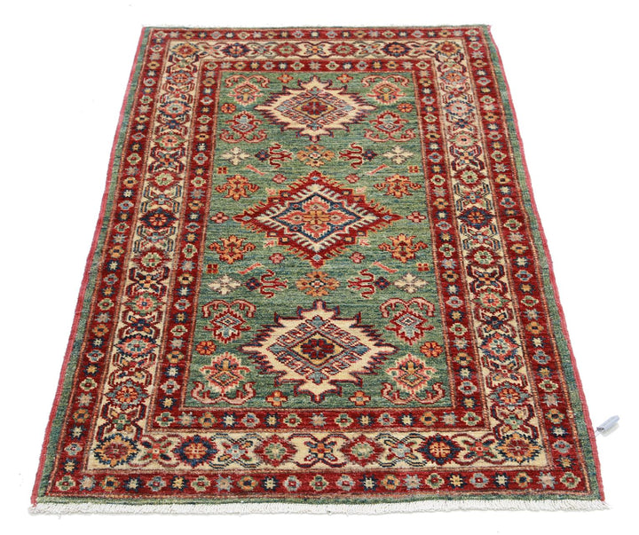 Kazak 2’ 8″ x 4’ 3″ - No. AV41223 - ALRUG Rug Store