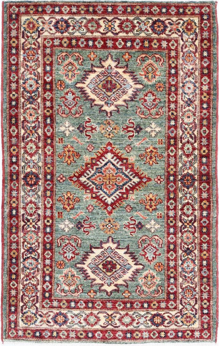 Kazak 2’ 8″ x 4’ 3″ - No. AV41223 - ALRUG Rug Store