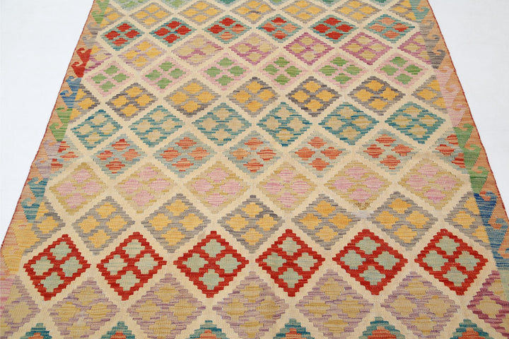 Kilim 5’ 4″ x 7’ 11” - No. AV83471 - ALRUG Rug Store