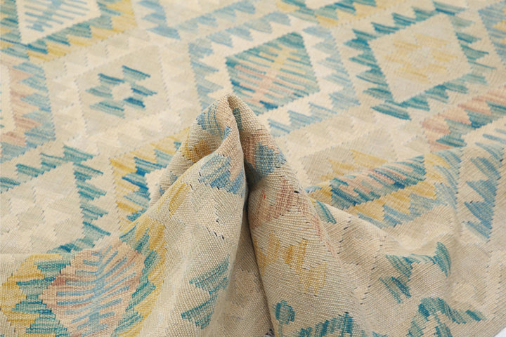 Kilim 6’ 4″ x 9’ 4″ - No. AV84144 - ALRUG Rug Store