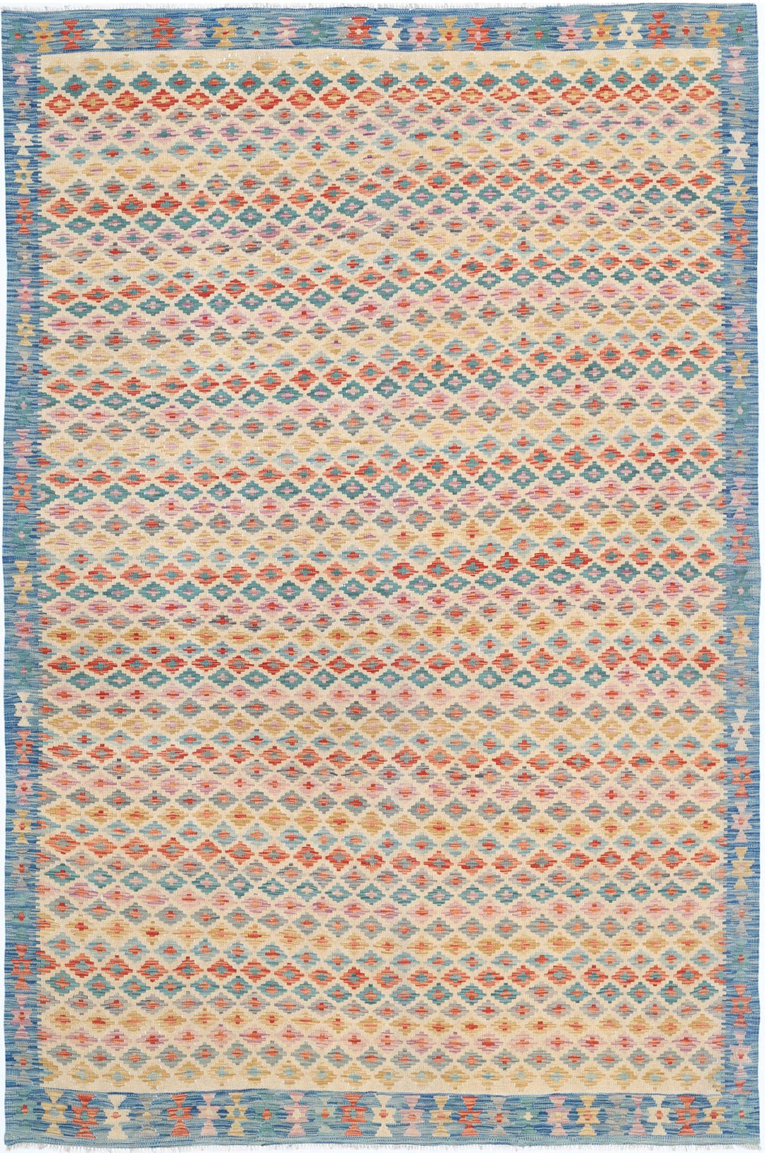 Kilim 6’ 8″ x 10’ 0″ - No. AV67956 - ALRUG Rug Store
