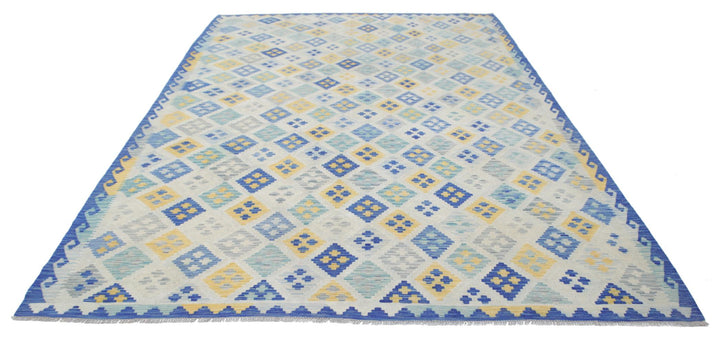 Kilim 7’ 11” x 11’ 3″ - No. AV42106 - ALRUG Rug Store