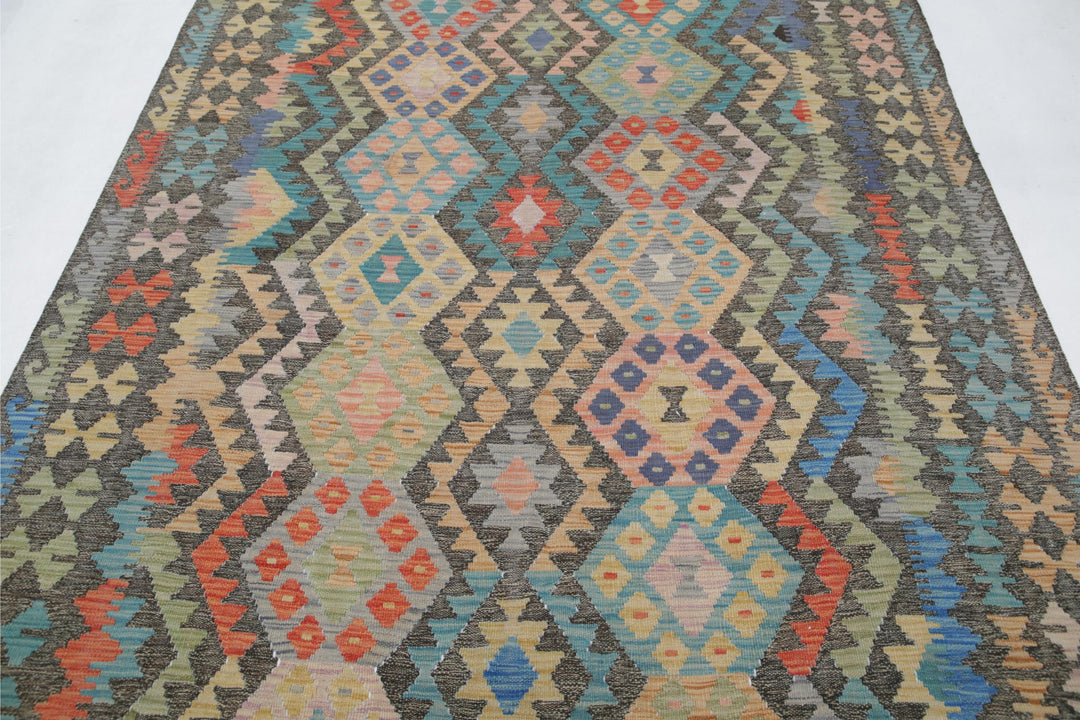 Kilim 6’ 4″ x 9’ 8″ - No. AV73045 - ALRUG Rug Store