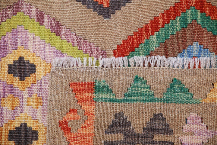 Kilim 6’ 4″ x 9’ 9″ - No. AV60055 - ALRUG Rug Store