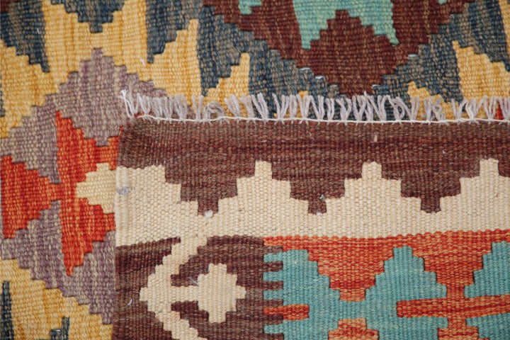 Kilim 6’ 7″ x 9’ 9″ - No. AV77840 - ALRUG Rug Store