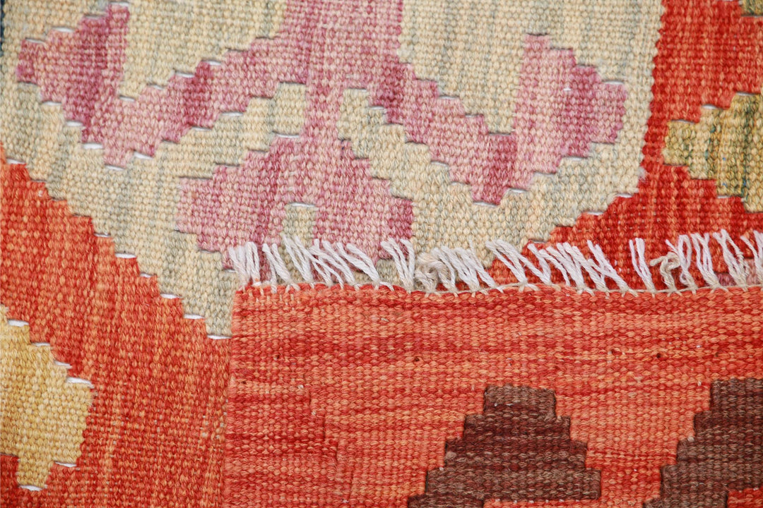 Kilim 6’ 6″ x 9’ 8″ - No. AV62029 - ALRUG Rug Store