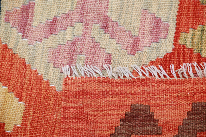 Kilim 6’ 6″ x 9’ 8″ - No. AV62029 - ALRUG Rug Store