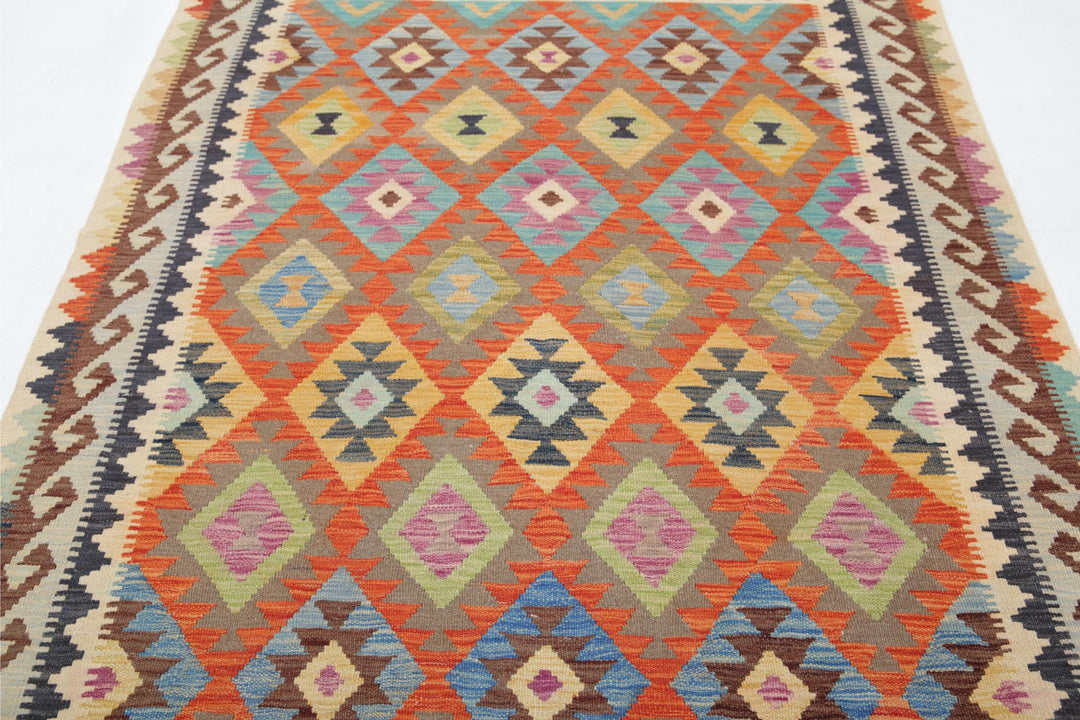 Kilim 5’ 1″ x 6’ 9″ - No. AV88919 - ALRUG Rug Store