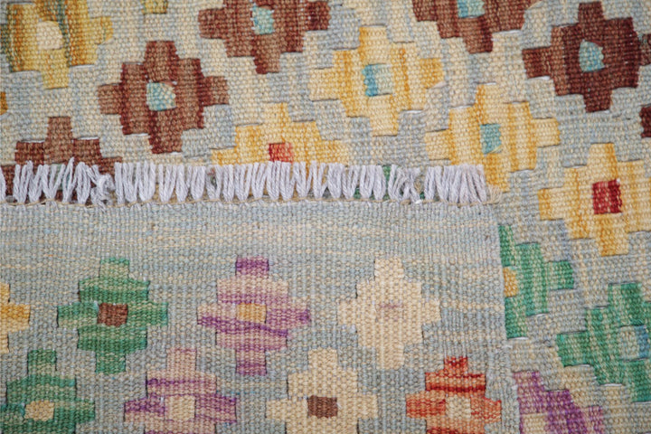 Kilim 4’ 9″ x 6’ 5″ - No. AV83851 - ALRUG Rug Store