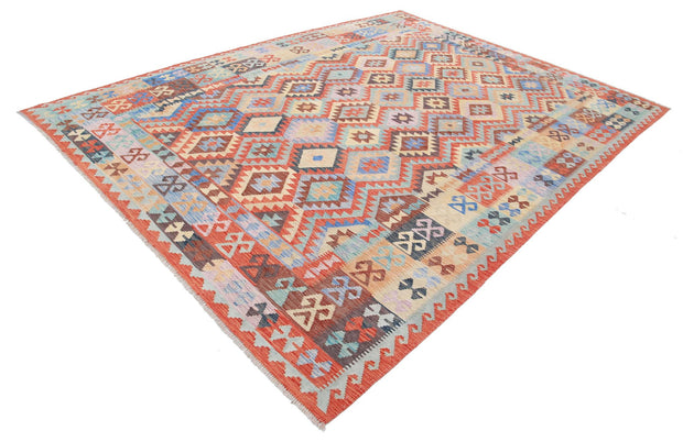 Kilim 8’ 4″ x 11’ 4″ - No. AV90363 - ALRUG Rug Store