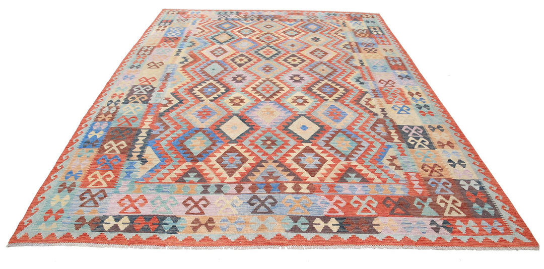 Kilim 8’ 4″ x 11’ 4″ - No. AV90363 - ALRUG Rug Store