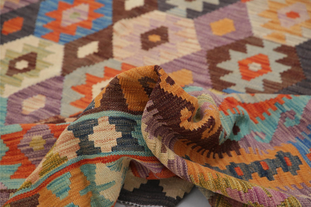 Kilim 8’ 0″ x 11’ 0″ - No. AV54014 - ALRUG Rug Store