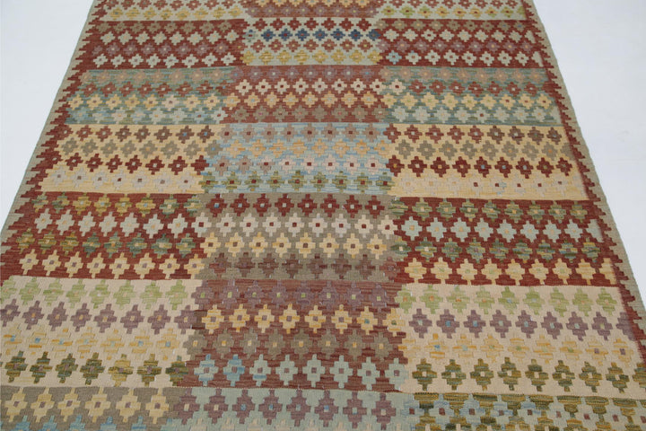 Kilim 5’ 8″ x 7’ 8″ - No. AV36385 - ALRUG Rug Store