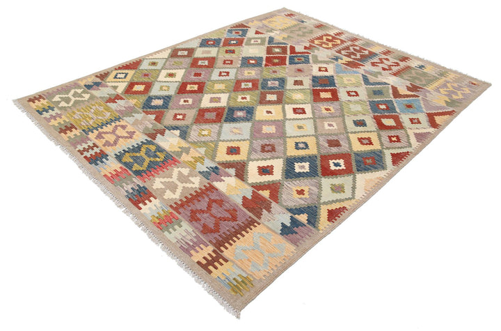 Kilim 6’ 2″ x 7’ 11” - No. AV23736 - ALRUG Rug Store