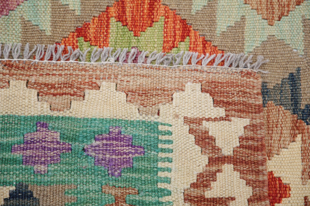 Kilim 6’ 5″ x 9’ 10” - No. AV33776 - ALRUG Rug Store