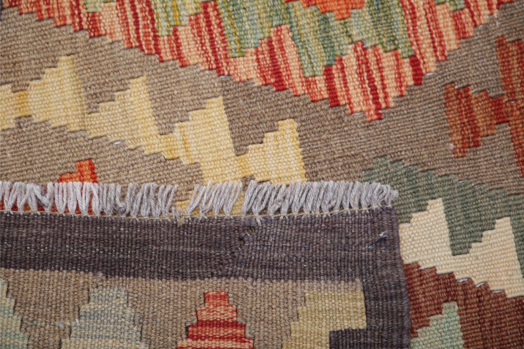 Kilim 6’ 6″ x 9’ 6″ - No. AV87262 - ALRUG Rug Store