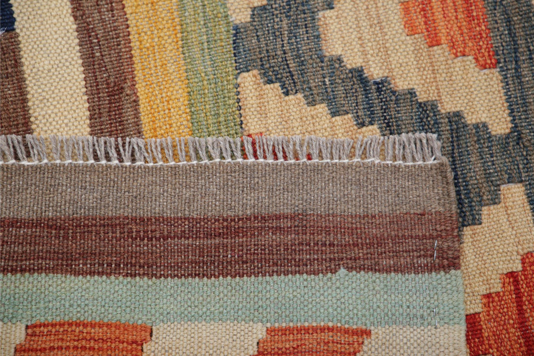 Kilim 6’ 5″ x 9’ 5″ - No. AV94530 - ALRUG Rug Store