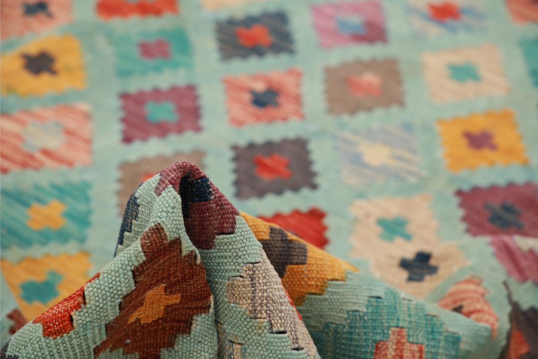 Kilim 6’ 5″ x 9’ 7″ - No. AV86080 - ALRUG Rug Store