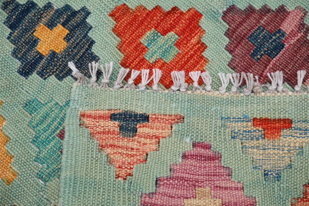 Kilim 6’ 5″ x 9’ 7″ - No. AV86080 - ALRUG Rug Store