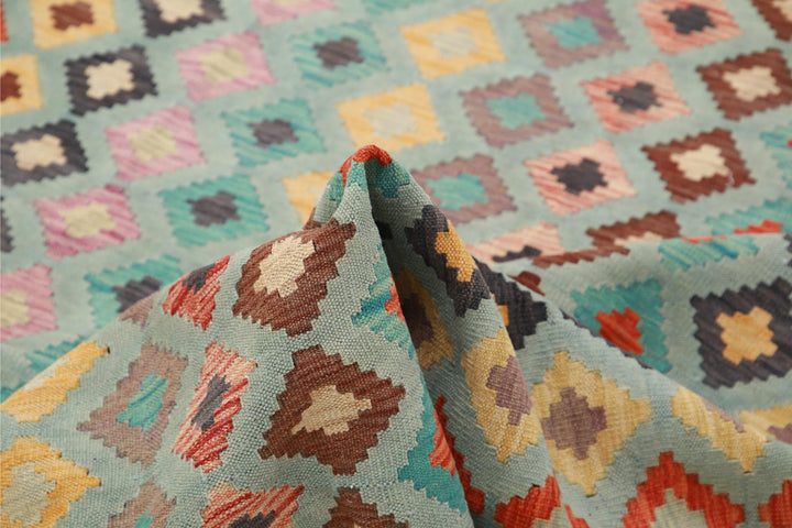 Kilim 6’ 4″ x 9’ 6″ - No. AV84206 - ALRUG Rug Store