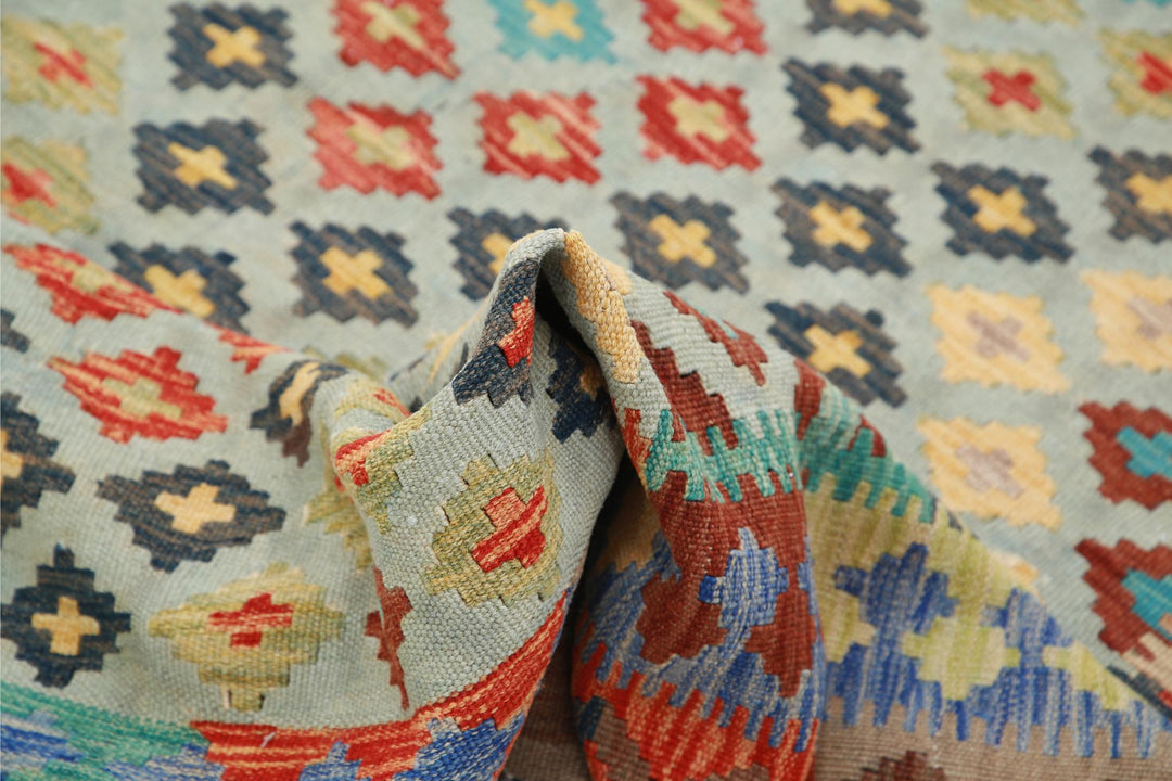 Kilim 4’ 9″ x 6’ 6″ - No. AV66124 - ALRUG Rug Store