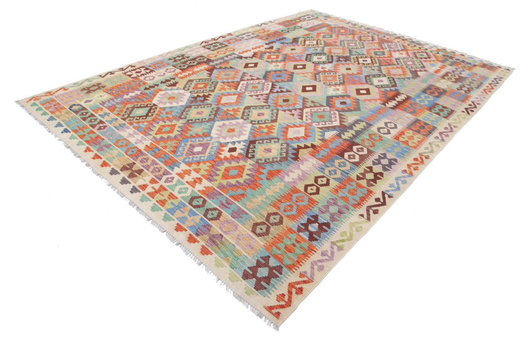Kilim 8’ 0″ x 11’ 4″ - No. AV59552 - ALRUG Rug Store