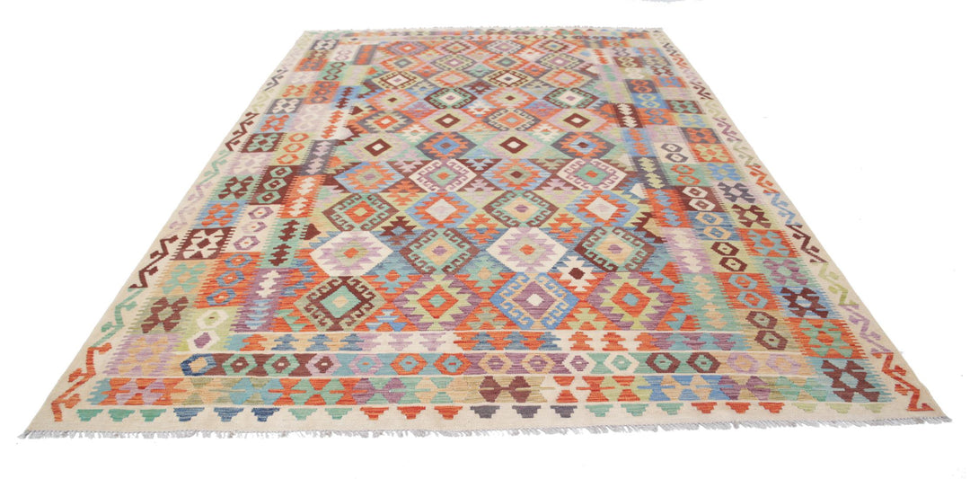 Kilim 8’ 0″ x 11’ 4″ - No. AV59552 - ALRUG Rug Store