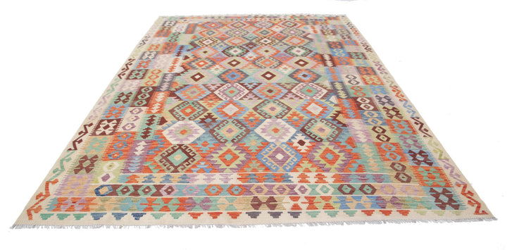 Kilim 8’ 0″ x 11’ 4″ - No. AV59552 - ALRUG Rug Store