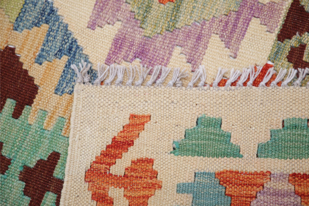 Kilim 8’ 0″ x 11’ 4″ - No. AV59552 - ALRUG Rug Store