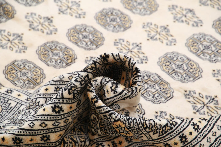 Bokhara 8’ 0″ x 9’ 4″ - No. AV45287 - ALRUG Rug Store