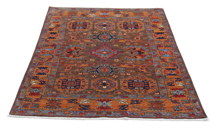 Humna 4’ 0″ x 4’ 10” - No. AV54183 - ALRUG Rug Store