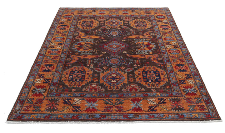 Humna 5’ 0″ x 6’ 10” - No. AV96987 - ALRUG Rug Store