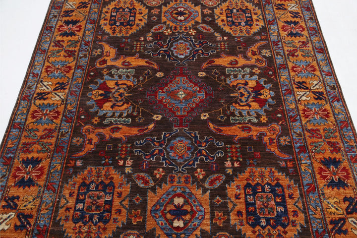 Humna 5’ 0″ x 6’ 10” - No. AV96987 - ALRUG Rug Store