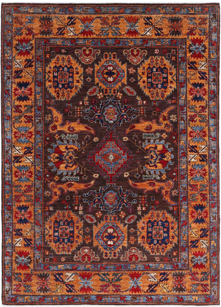 Humna 5’ 0″ x 6’ 10” - No. AV96987 - ALRUG Rug Store