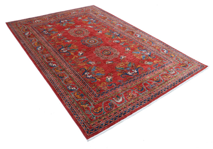 Humna 6’ 0″ x 8’ 9″ - No. AV36820 - ALRUG Rug Store