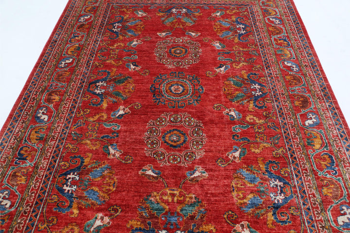 Humna 6’ 0″ x 8’ 9″ - No. AV36820 - ALRUG Rug Store