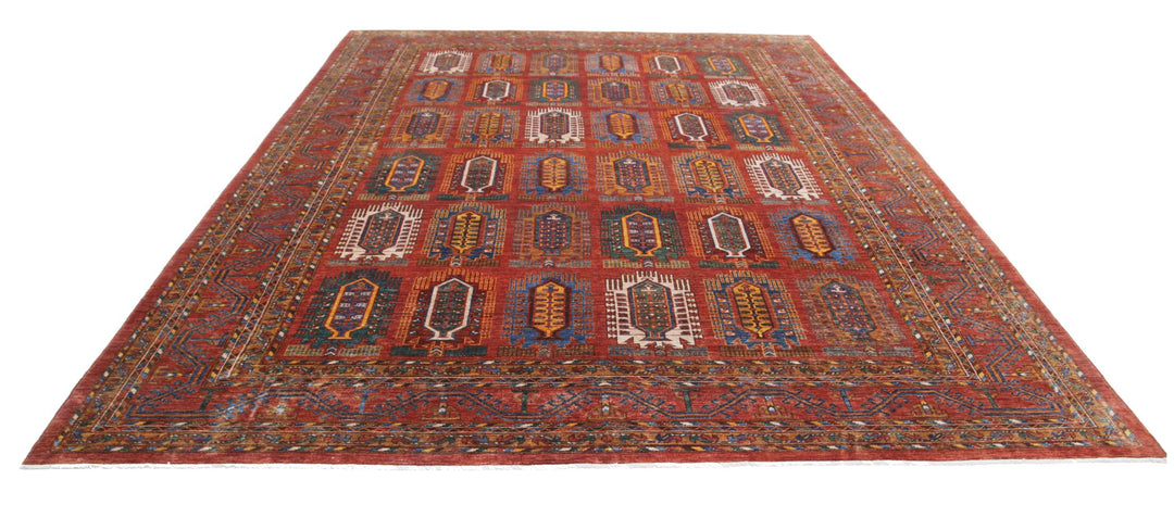 Humna 10’ 4″ x 13’ 6″ - No. AV14375 - ALRUG Rug Store