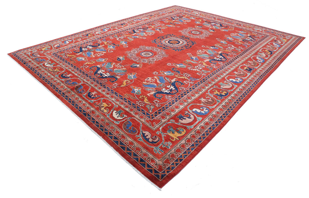 Humna 10’ 2″ x 13’ 7″ - No. AV14049 - ALRUG Rug Store