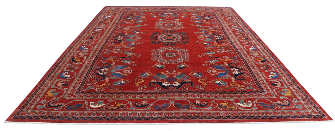 Humna 10’ 2″ x 13’ 7″ - No. AV14049 - ALRUG Rug Store