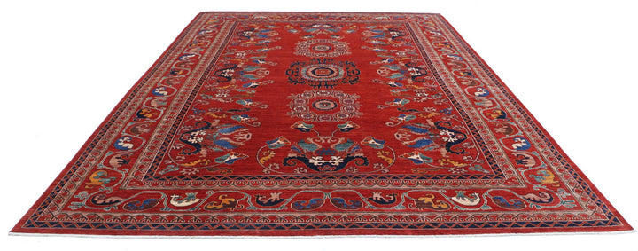 Humna 10’ 2″ x 13’ 7″ - No. AV14049 - ALRUG Rug Store
