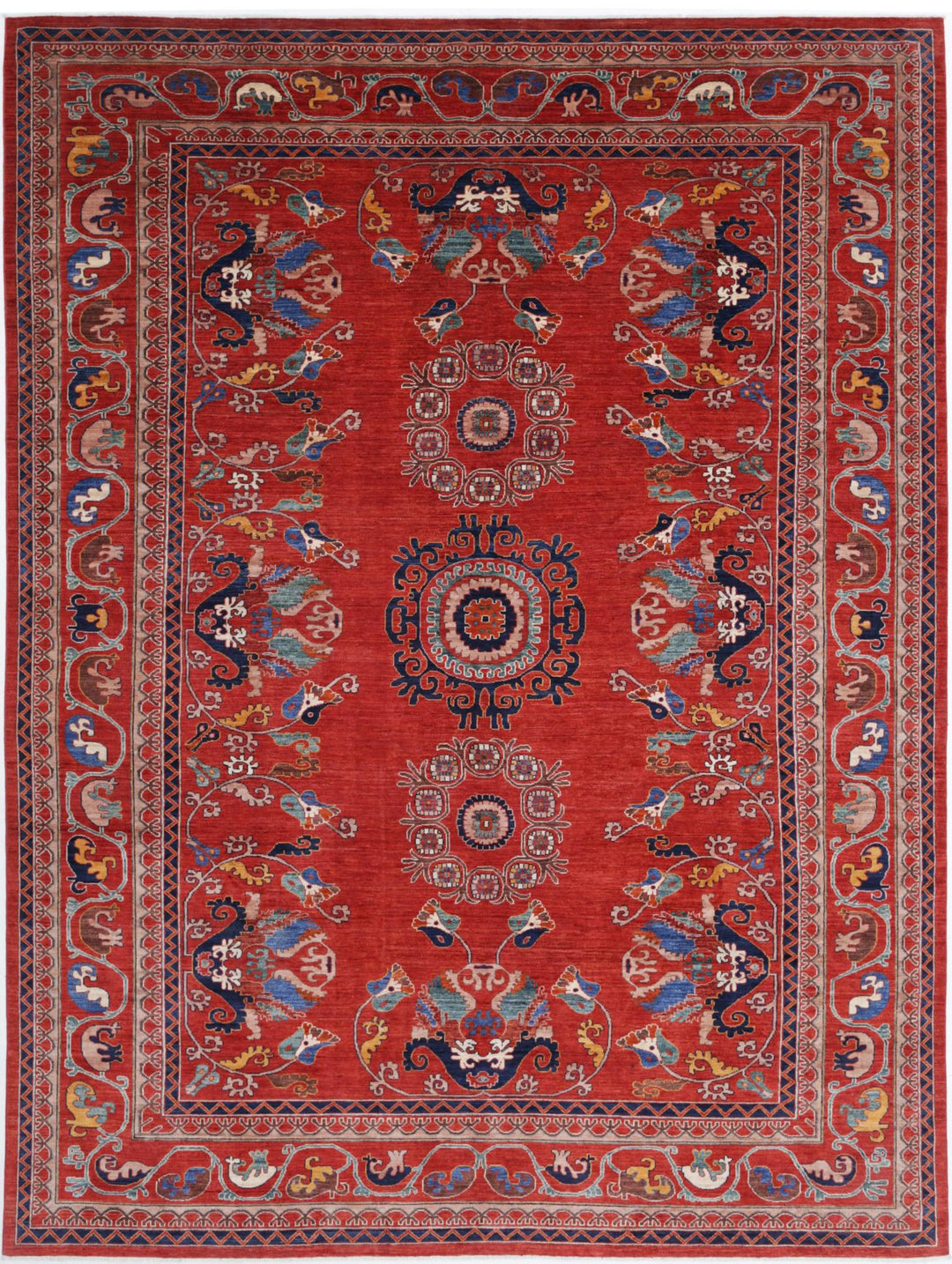 Humna 10’ 2″ x 13’ 7″ - No. AV14049 - ALRUG Rug Store