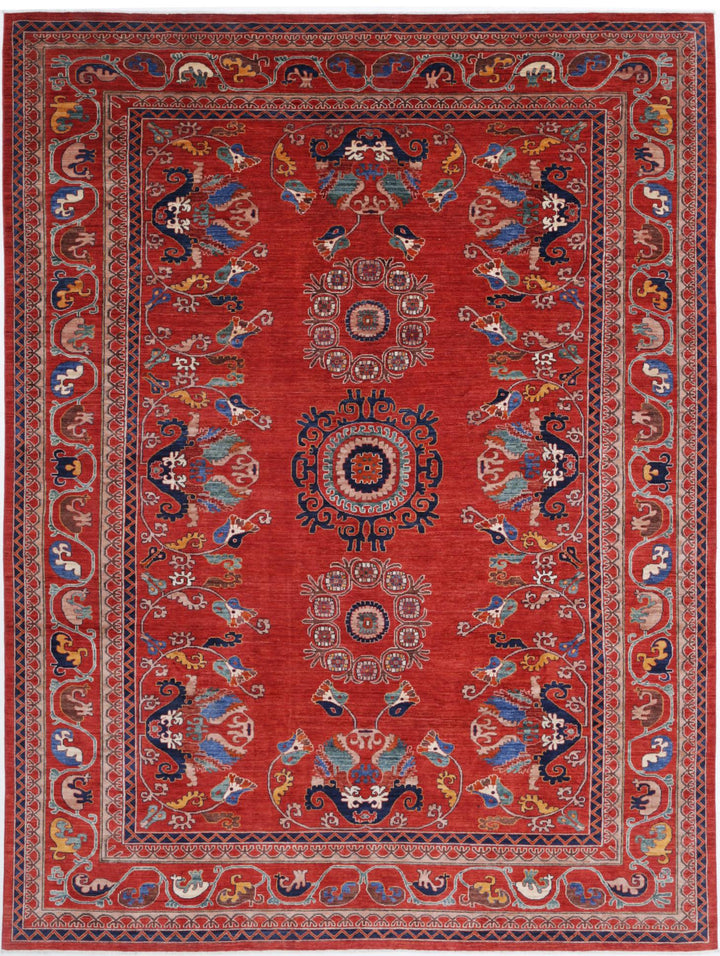 Humna 10’ 2″ x 13’ 7″ - No. AV14049 - ALRUG Rug Store
