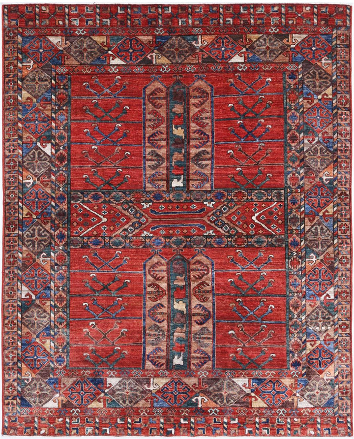 Humna 5’ 5″ x 6’ 8″ - No. AV62088 - ALRUG Rug Store