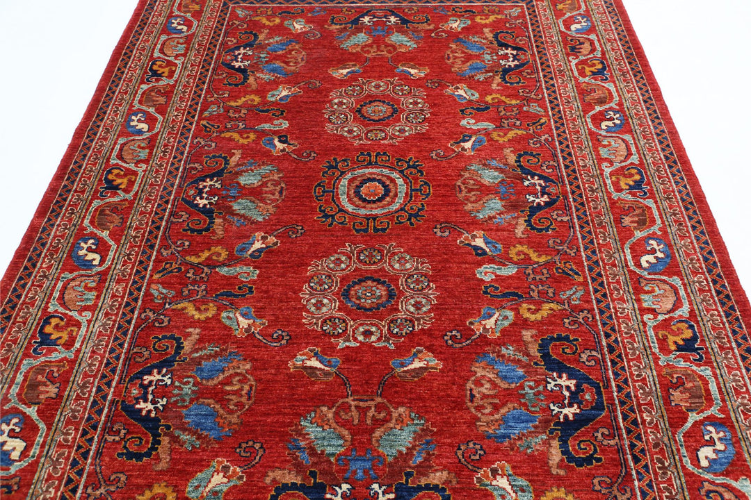 Humna 5’ 9″ x 8’ 8″ - No. AV34119 - ALRUG Rug Store
