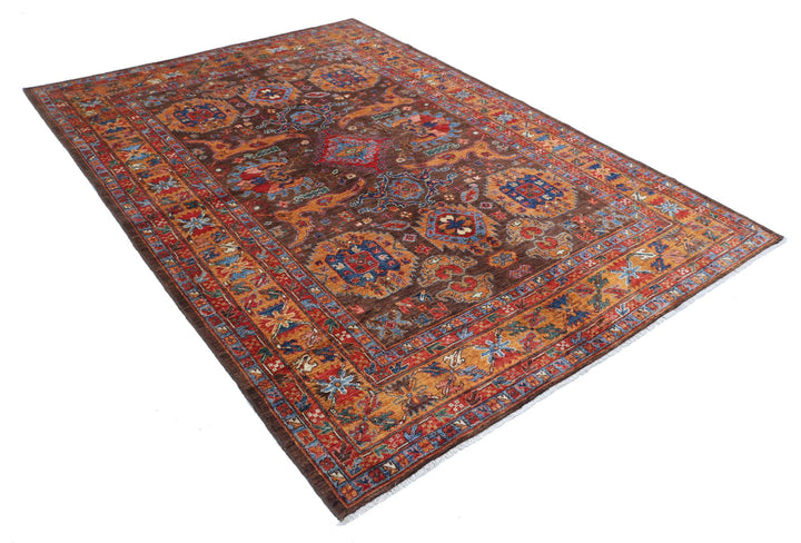 Humna 6’ 0″ x 8’ 7″ - No. AV19998 - ALRUG Rug Store