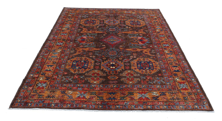 Humna 6’ 0″ x 8’ 7″ - No. AV19998 - ALRUG Rug Store