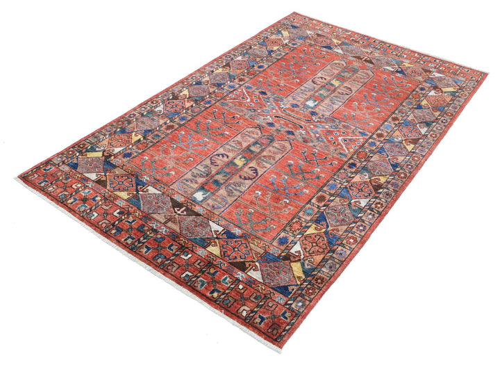 Humna 3’ 10” x 6’ 2″ - No. AV51487 - ALRUG Rug Store