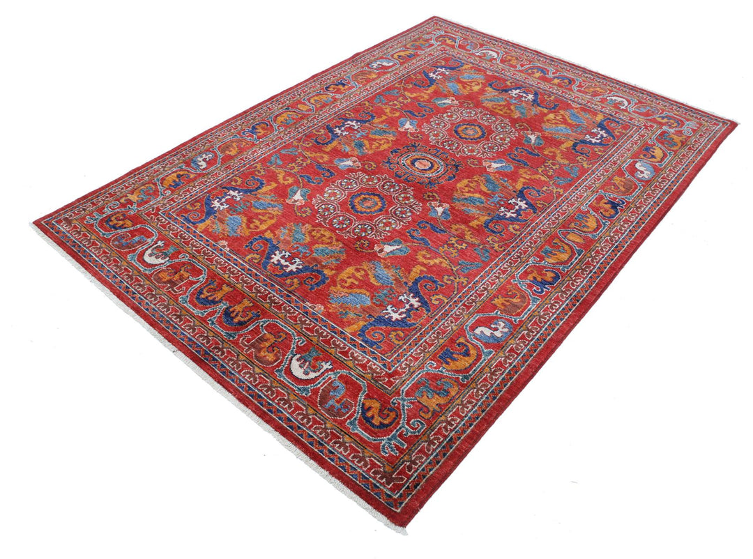 Humna 5’ 0″ x 7’ 1″ - No. AV23450 - ALRUG Rug Store