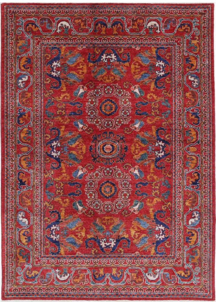 Humna 5’ 0″ x 7’ 1″ - No. AV23450 - ALRUG Rug Store