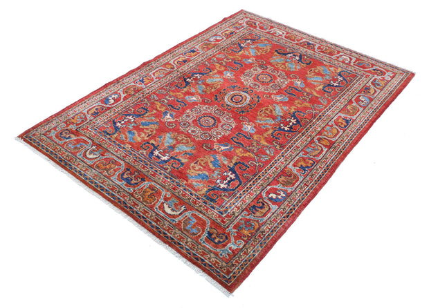 Humna 4’ 0″ x 5’ 11” - No. AV13811 - ALRUG Rug Store